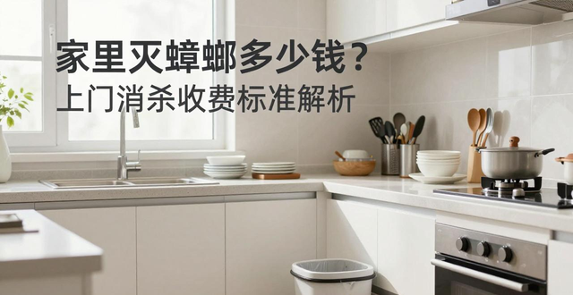 灭蟑螂费用_灭蟑螂服务价格_灭蟑螂多少钱